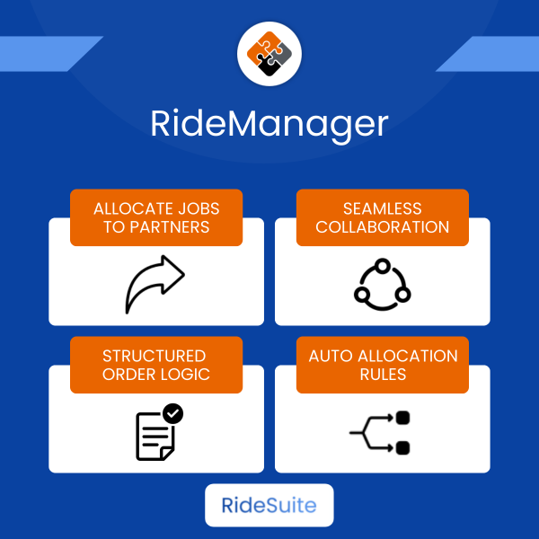 RideManager Linkedin post